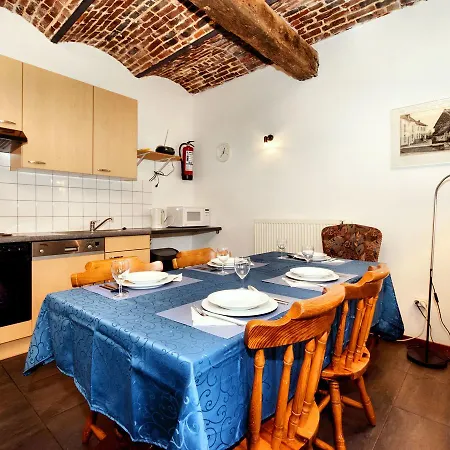 Nice Apartments In A Monumental Square Farm * Richelle